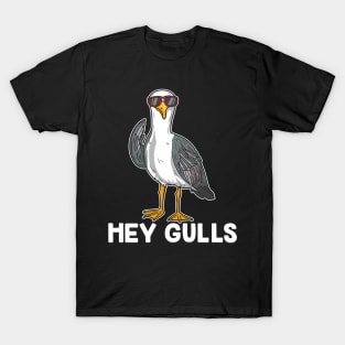 Seagull Beach Bird graphic for Vacation Lovers T-Shirt